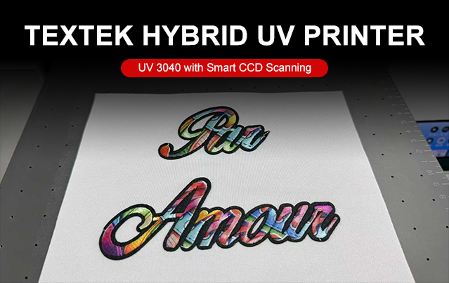 TEXTEK Hybrid UV Printer 3040 with Smart CCD Scanning